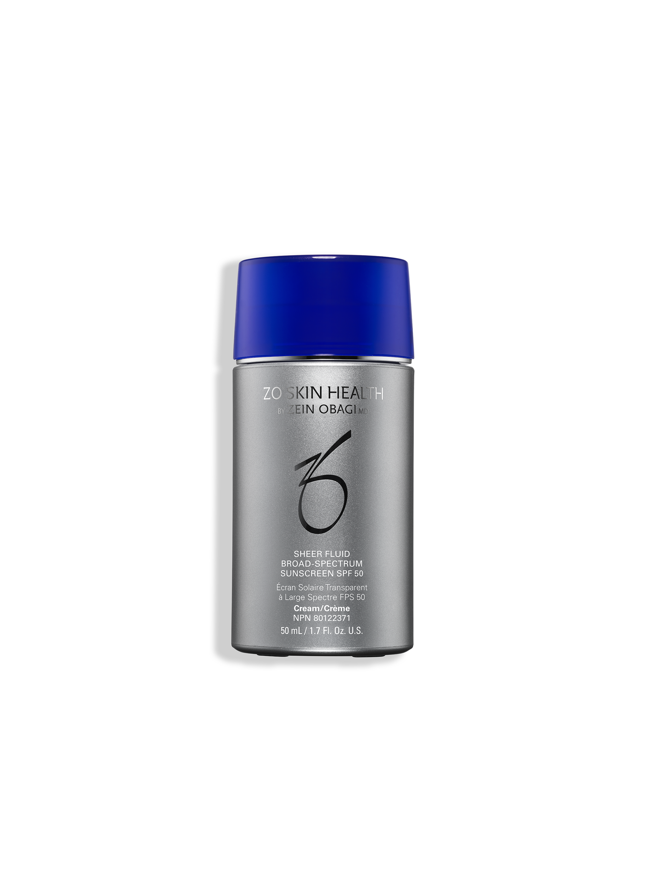 Sheer Fluid Broad-Spectrum Sunscreen SPF 50 | ZO Skin Health, Inc.